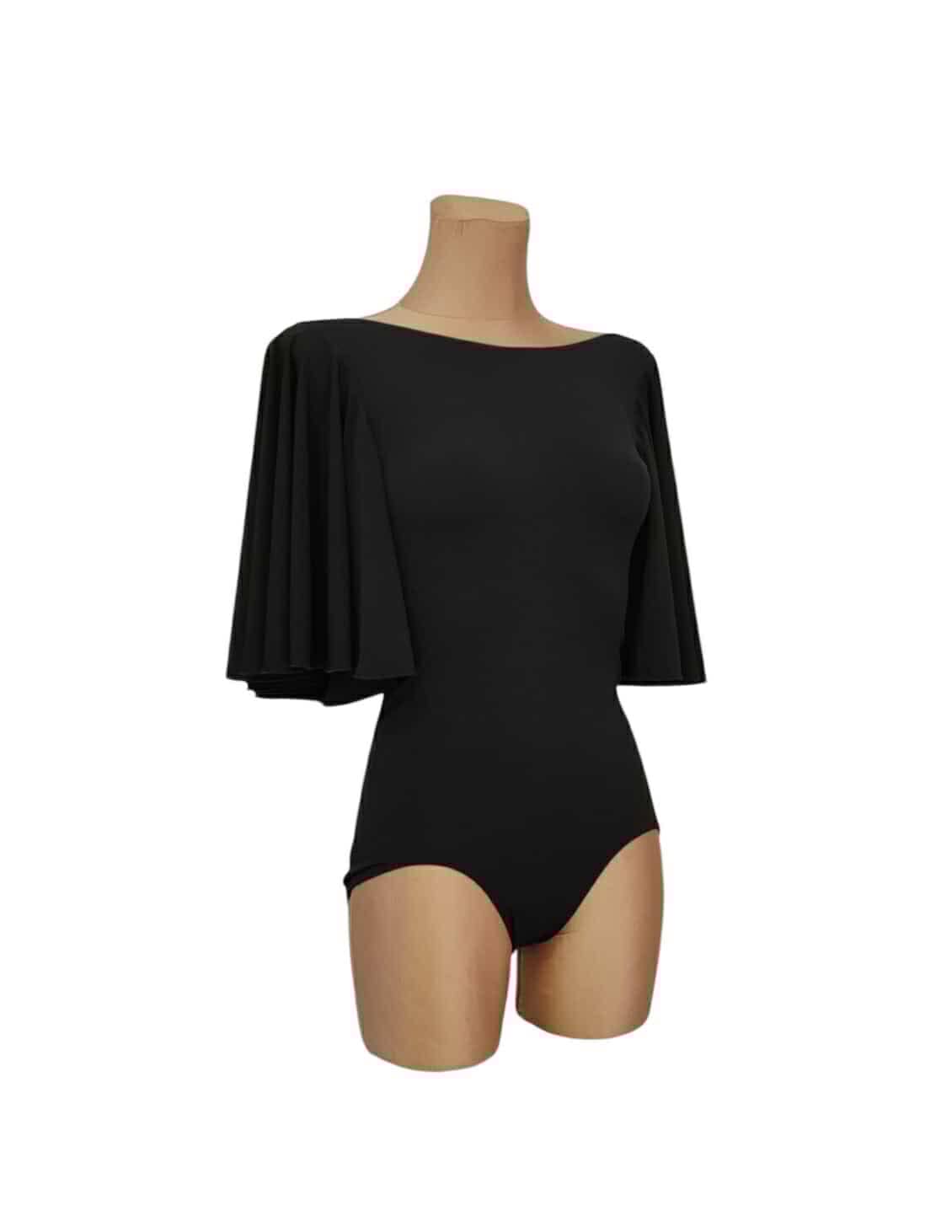 Body with wide sleeves